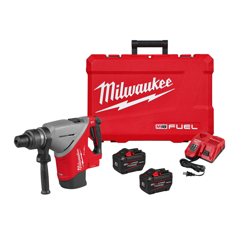 Milwaukee 2918-22HD, M18 FUEL™ 1-3/4" SDS MAX Rotary Hammer Kit w/ ONE-KEY™