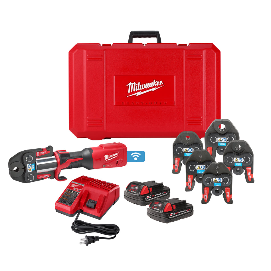 Milwaukee 2922-22M, M18™ FORCE LOGIC™ Press Tool w/ ONE-KEY™ w/ 1/2"-2" CTS Jaws