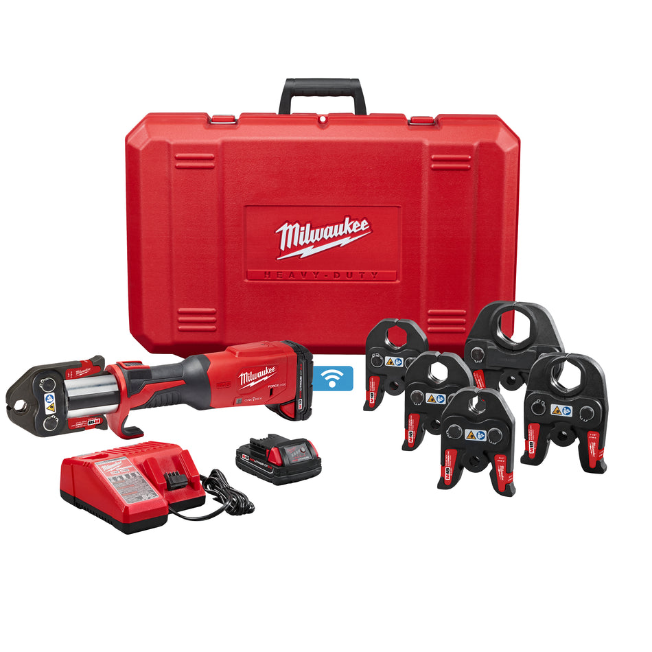 Milwaukee 2922-22, M18™ FORCE LOGIC™ Press Tool w/ ONE-KEY™ w/ 1/2"-2" CTS Jaws