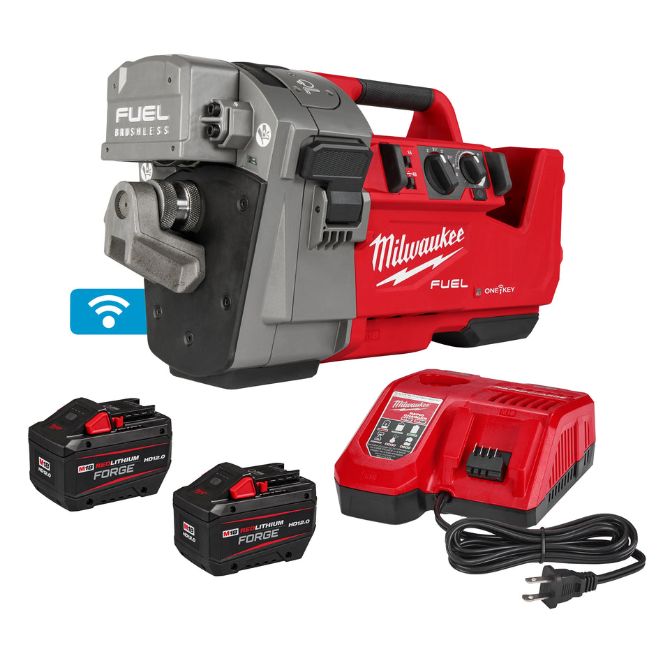 Milwaukee 2928-22, M18 FUEL™ RINGER™ Roll Groover for 2” – 6” Sch 10/40