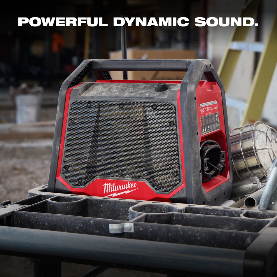 Milwaukee 2956-20, BLUETOOTH® JOBSITE RADIO + CHARGER