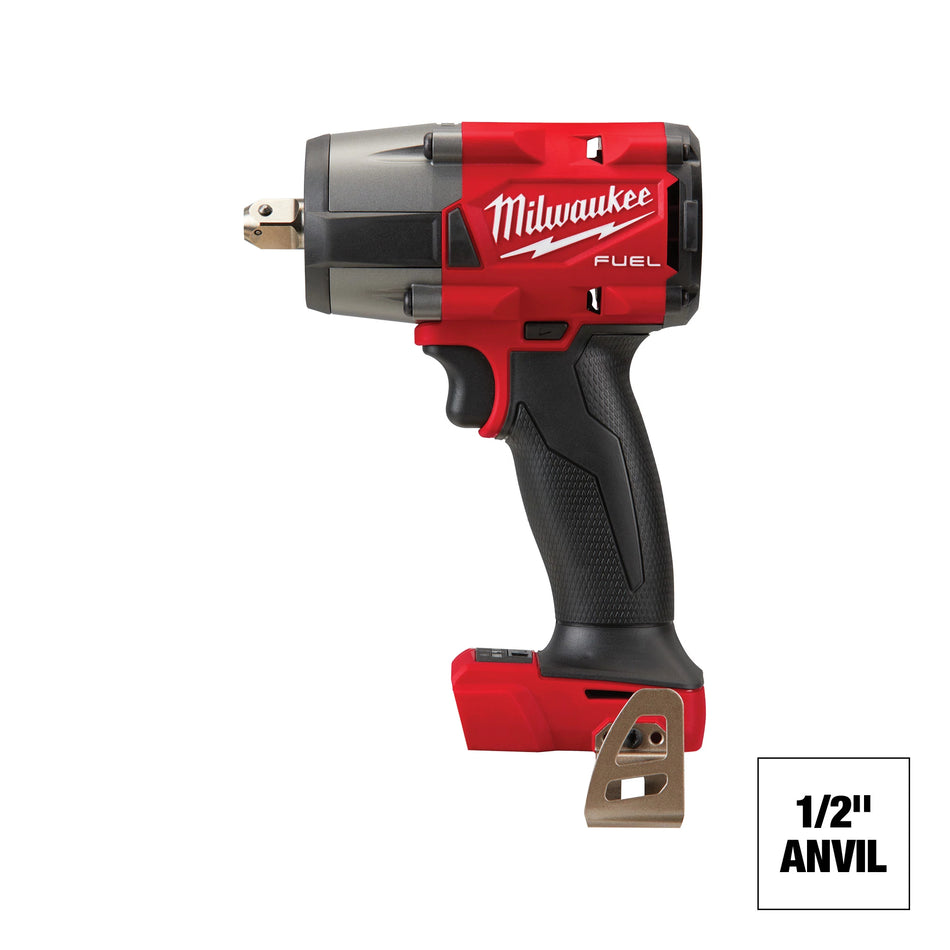 Milwaukee 2962P-20, M18 FUEL 1/2" Mid-Torque Impact Wrench w/ Pin Detent (Tool Only)