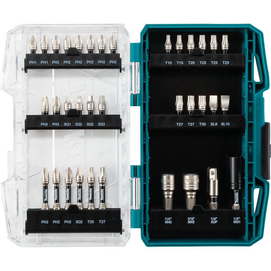 Makita E-01666, 35-Pieces Impact XPS Bit Set