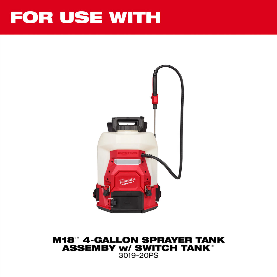 Milwaukee 49-16-19PS, 4-Gallon Sprayer Tank Assembly w/ SWITCH-TANK™