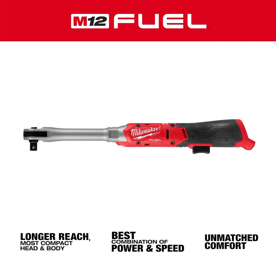 Milwaukee 3055-20, M12 FUEL™ 1/2" Extended Reach Ratchet