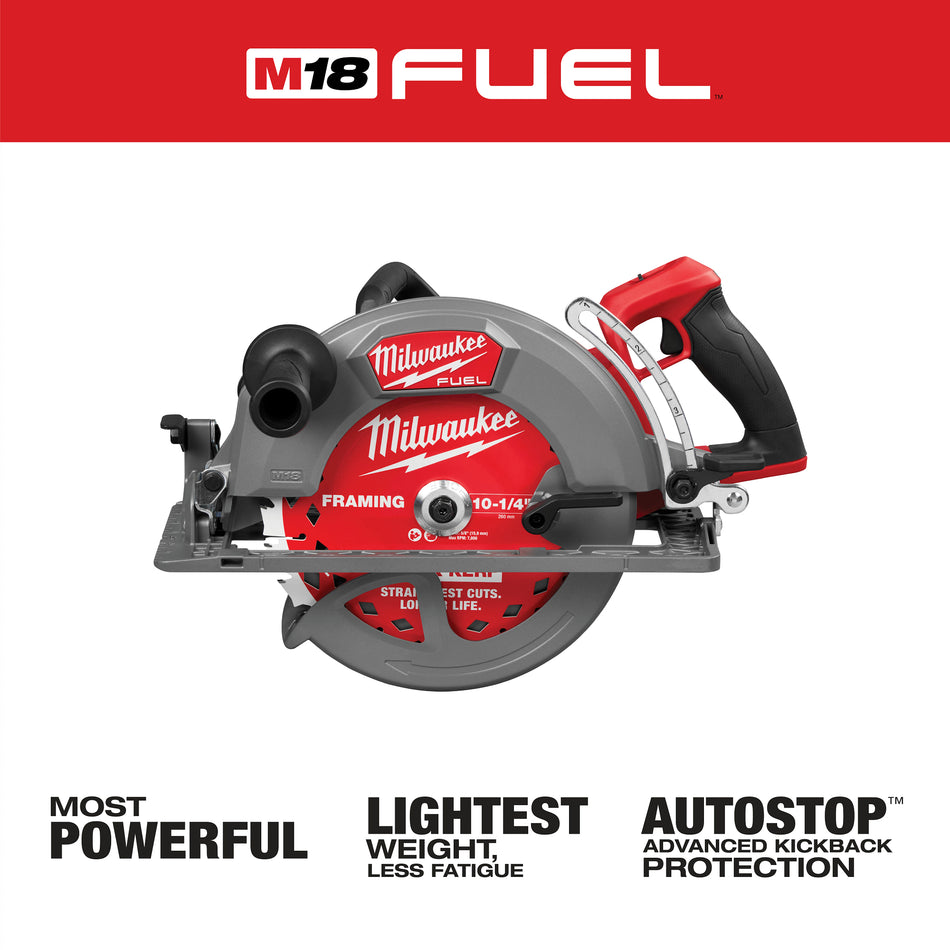 Milwaukee 3026-20, M18 FUEL™ 10-1/4" Rear Handle Circular Saw