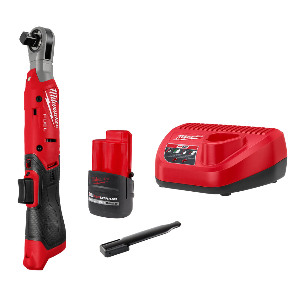 Milwaukee 3054-21, M12 FUEL™ 1/2" Ratchet Kit