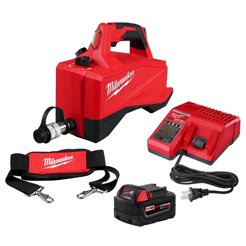 Milwaukee 3120-21, M18™ Brushless Single Acting 60in3 10,000psi Hydraulic Pump