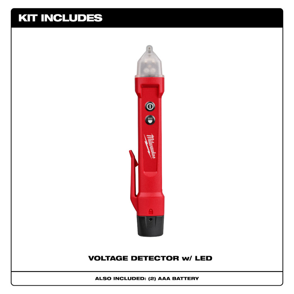 Milwaukee 3202-20, Voltage Detector W/LED Light