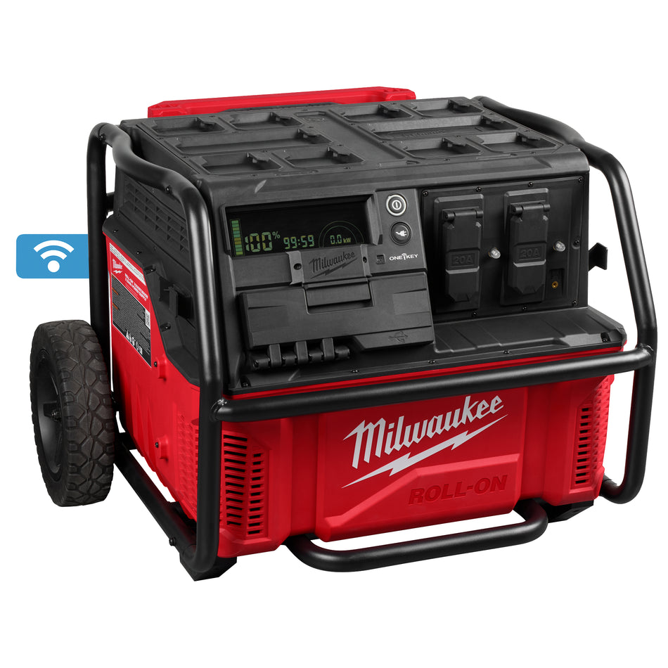 Milwaukee 3300R, ROLL-ON™ 7200W/3600W 2.5kWh Power Supply