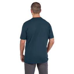 Milwaukee 605BL-3X, HEAVY DUTY POCKET T - SS BLUE 3X