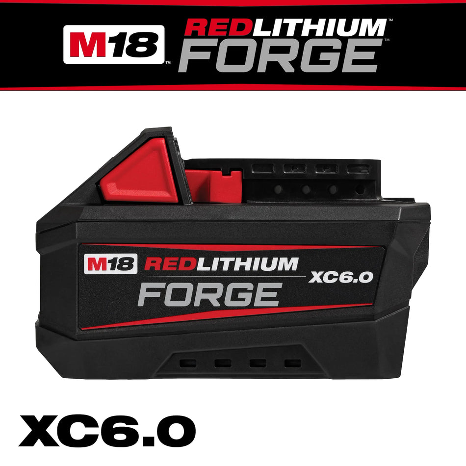 Milwaukee 48-11-1861, M18™ REDLITHIUM™ FORGE™ XC6.0 Battery Pack