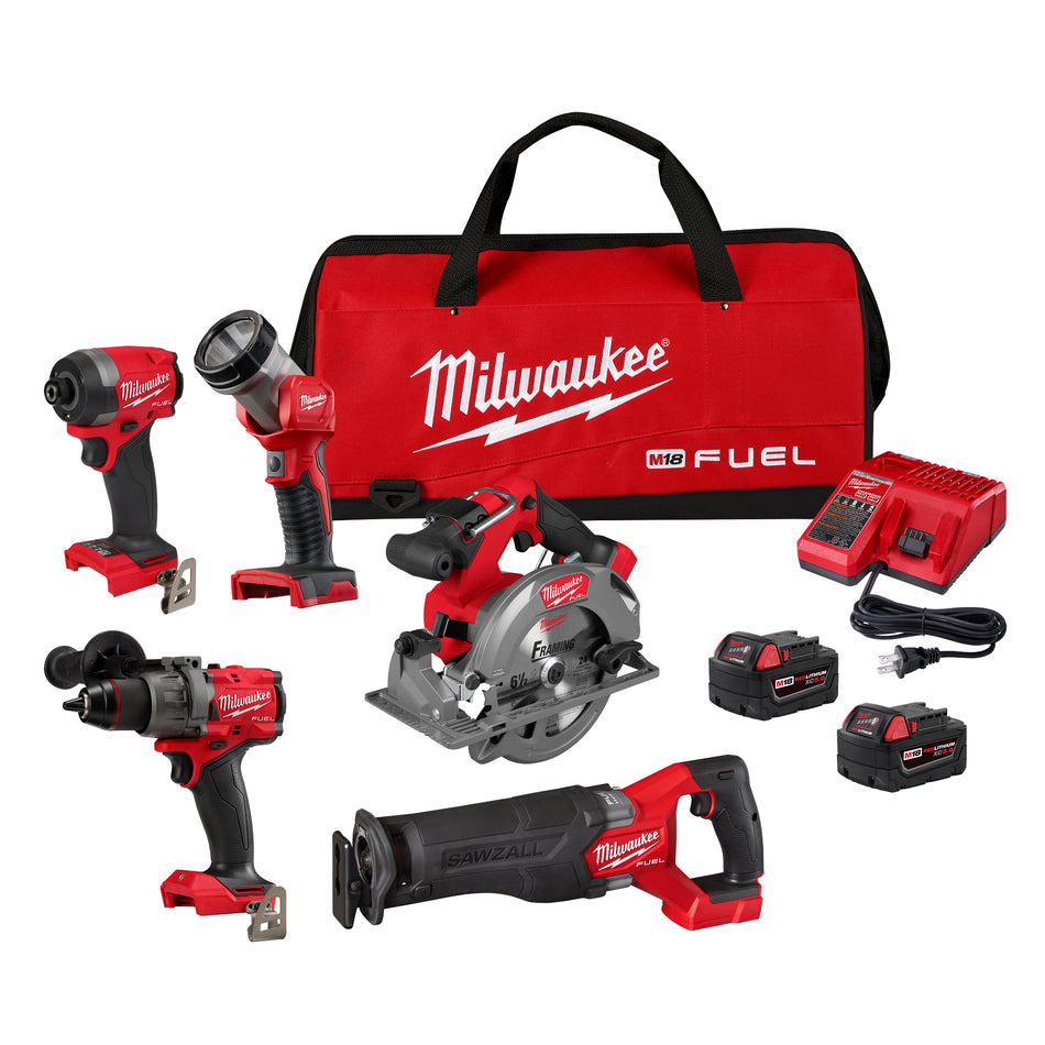 Milwaukee 3697-25, M18 FUEL™ 5-Tool Combo Kit