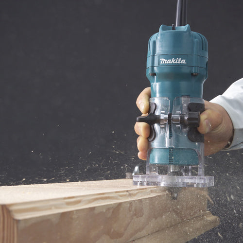 Makita 3709X, 1/4" Laminate Trimmer w/Aluminum Case