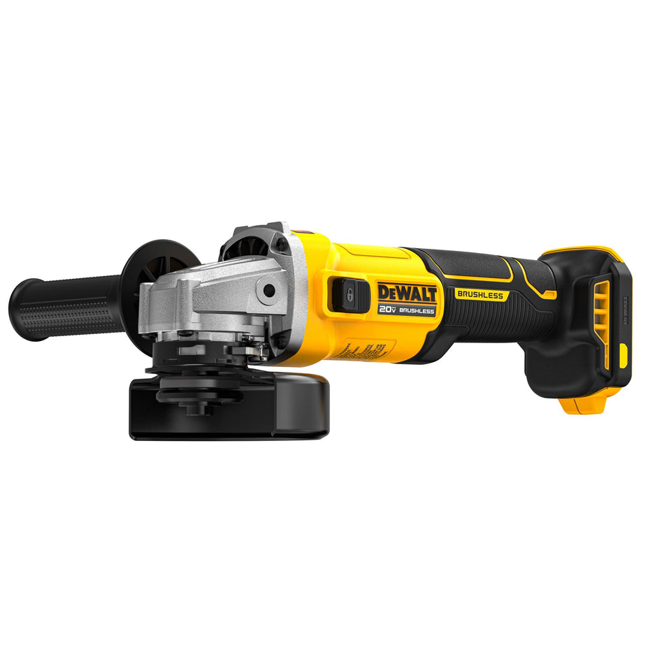 DEWALT DCG407B, 20V MAX* Cordless 4.5 in. Angle Grinder (Tool Only)