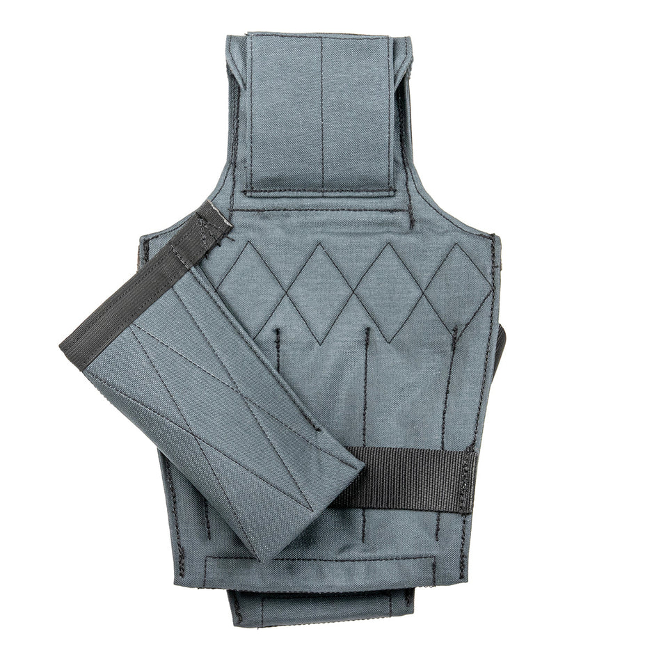 Badger Tool Belts 433210, B17 Single Tool Bag (Formerly Framer Single Pouch Tool Bag) Gunmetal