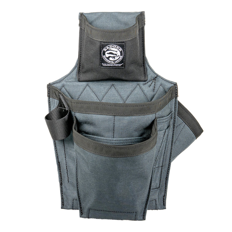 Badger Tool Belts 433210, B17 Single Tool Bag (Formerly Framer Single Pouch Tool Bag) Gunmetal