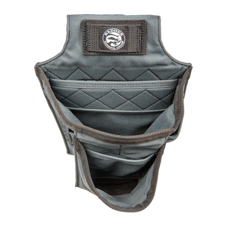 Badger Tool Belts 442210, Trimmer V2 Fastener Bag - Gunmetal