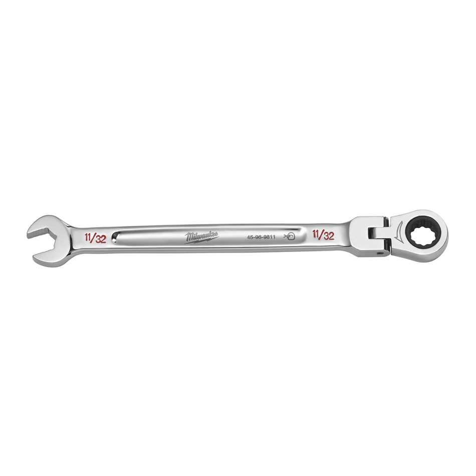 Milwaukee 45-96-9811, 11/32" Flex Head Combination Wrench
