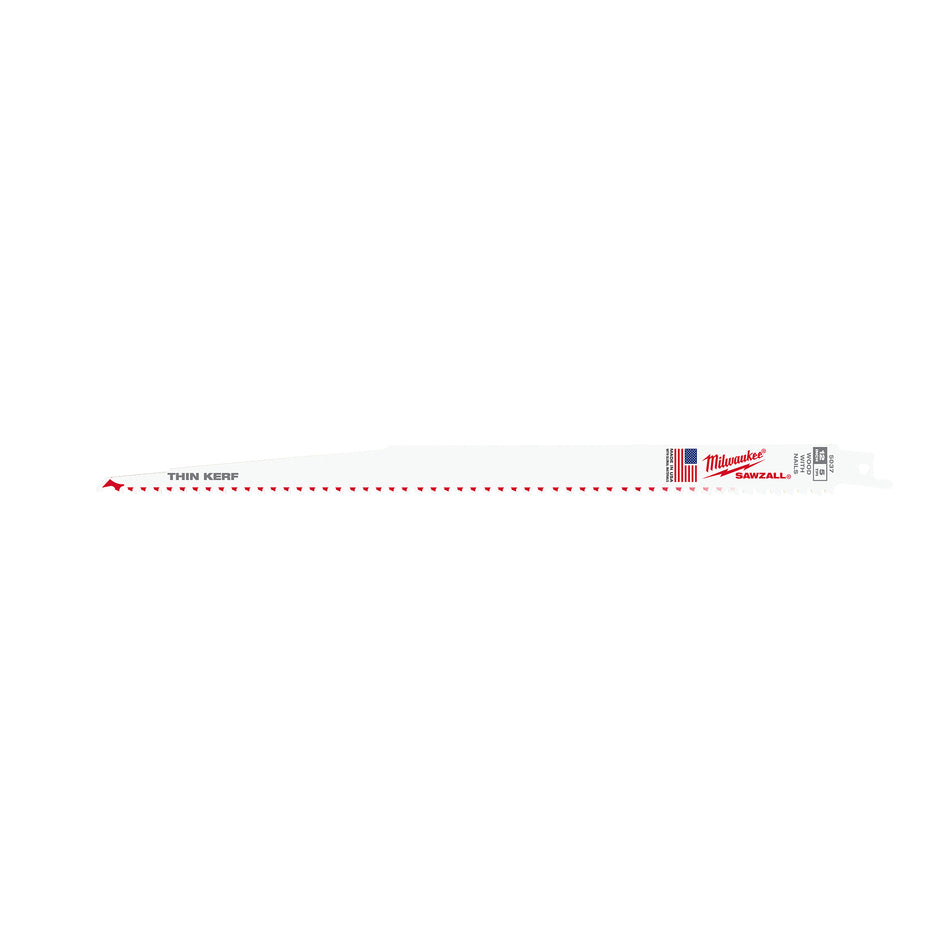 Milwaukee 48-01-2037, 12" 5 TPI Sawzall Blade (25/pkg)