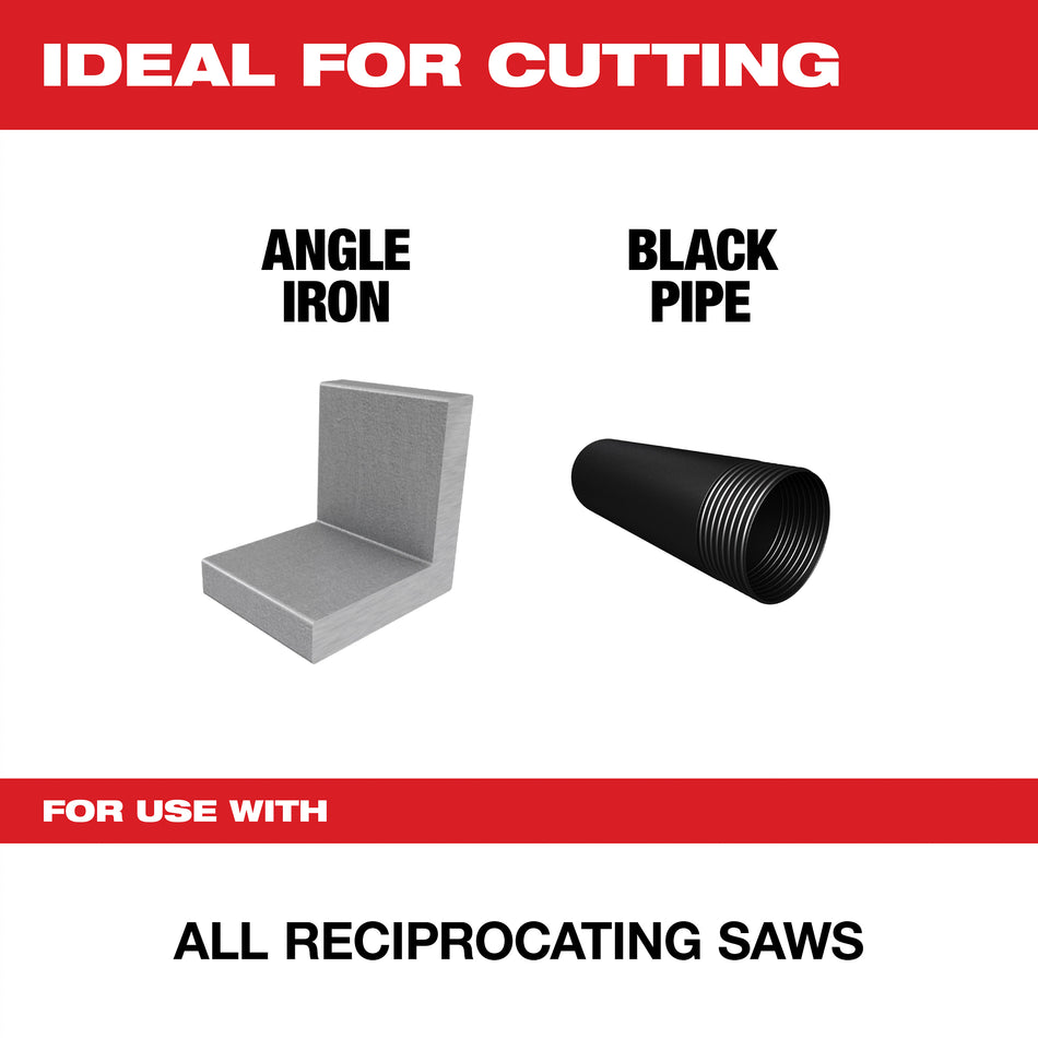 Milwaukee 48-00-5187, 9" 14 TPI Thin Kerf SAWZALL Blades (5/pkg)
