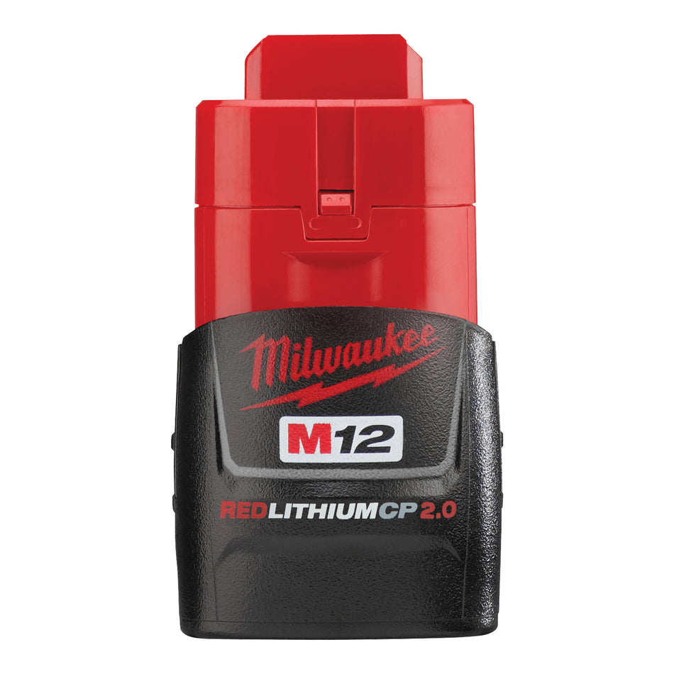 Milwaukee 48-11-2420, M12 REDLITHIUM Compact Battery (2.0 Ah)