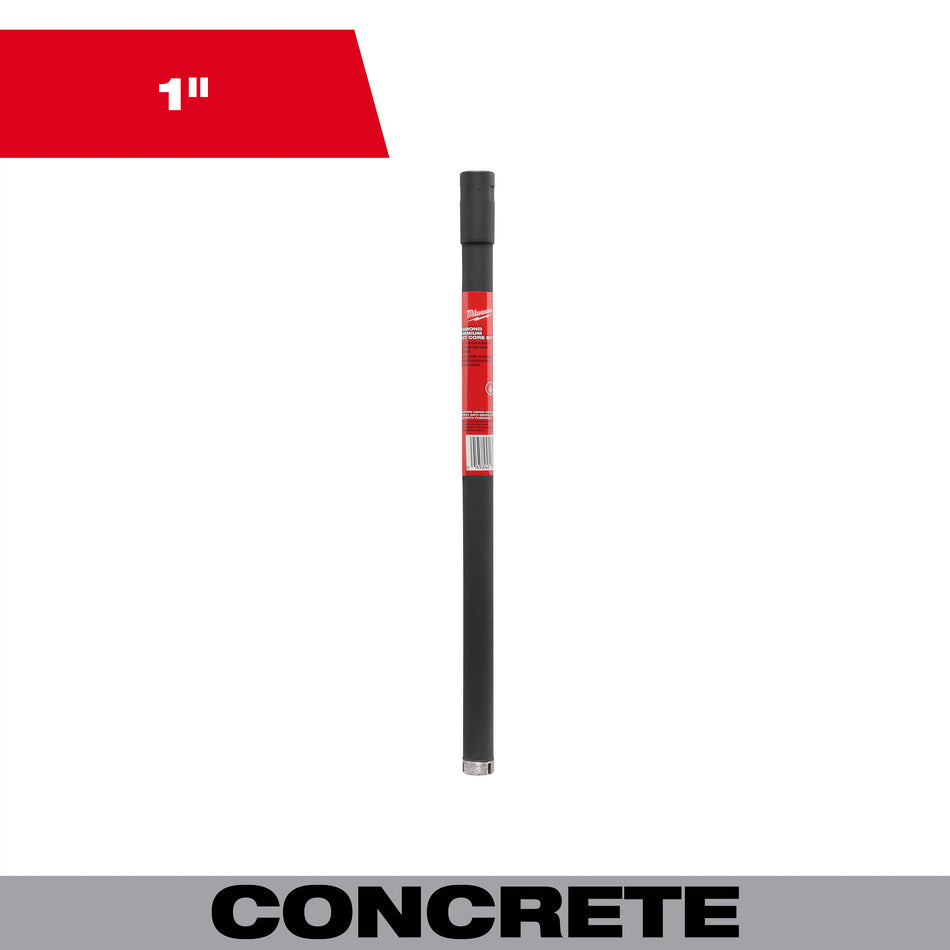 Milwaukee 48-17-3010, 1" Diamond Premium Wet Core bit