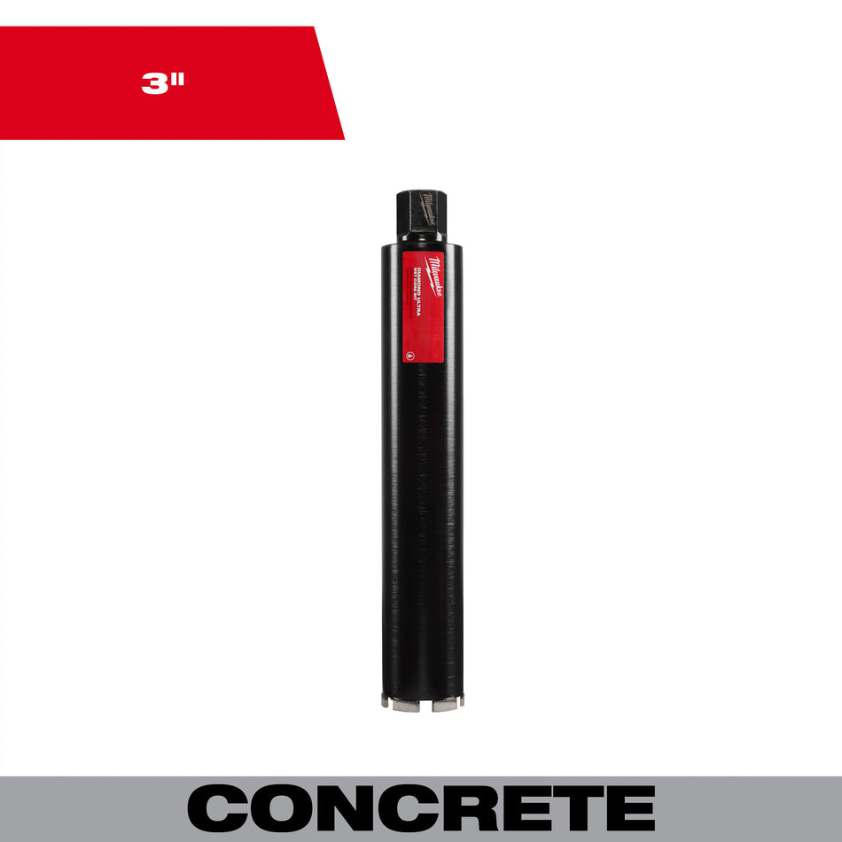 Milwaukee 48-17-5030, 3" Diamond Ultra Wet Core Bit