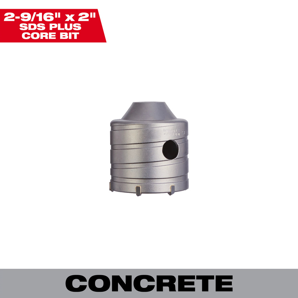 Milwaukee 48-20-5230, SDS+ Core Bit 2-9/16 in. x 2 in.