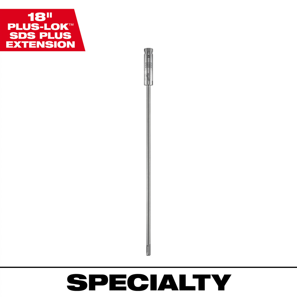Milwaukee 48-20-6945, PLUS-LOK SDS Plus Extension 18"