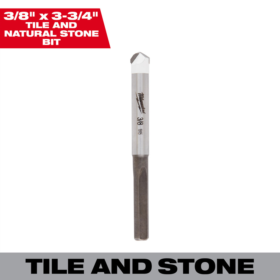 Milwaukee 48-20-8994, 3/8" Tile and Natural Stone Bit