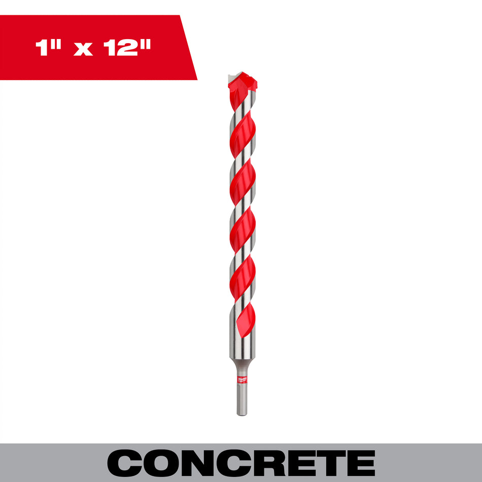 Milwaukee 48-20-9054, 1'' x 10'' x 12'' Carbide Hammer Drill Bit