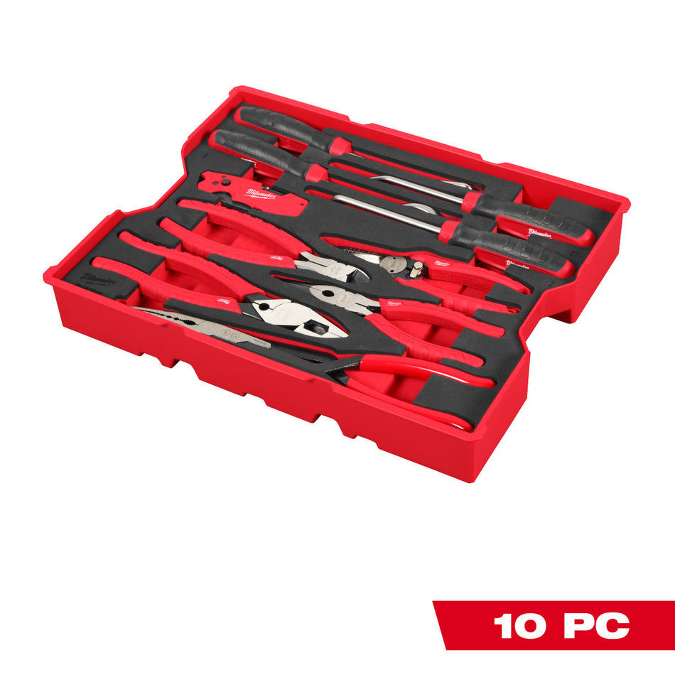 Milwaukee 48-22-0159, 10pc. Pliers & Pick Set with Tray for PACKOUT™ Drawers