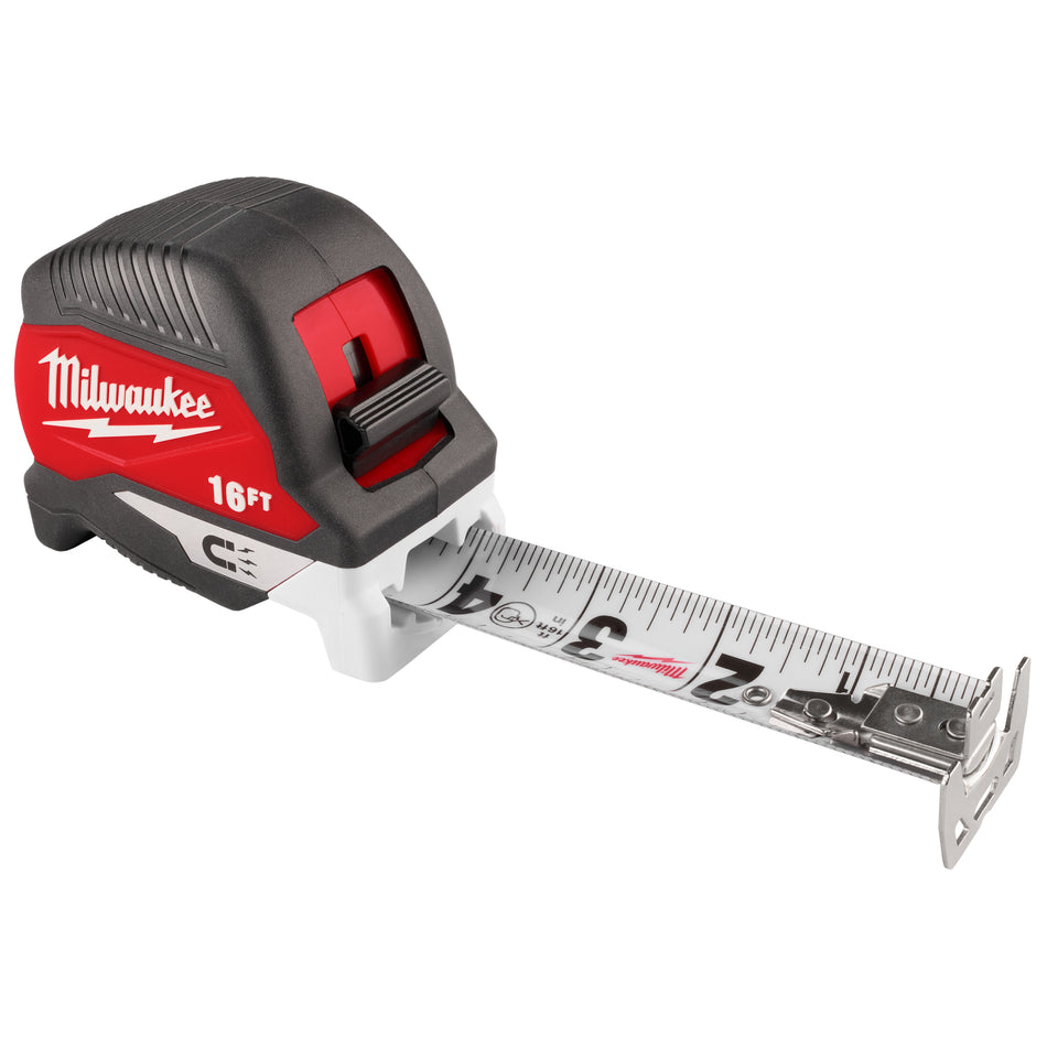 Milwaukee 48-22-1018M, 16ft Electrician's Magnetic Tape Measure