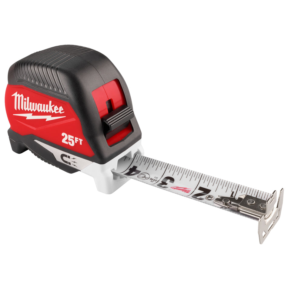 Milwaukee 48-22-1027M, 25ft Electrician's Magnetic Tape Measure