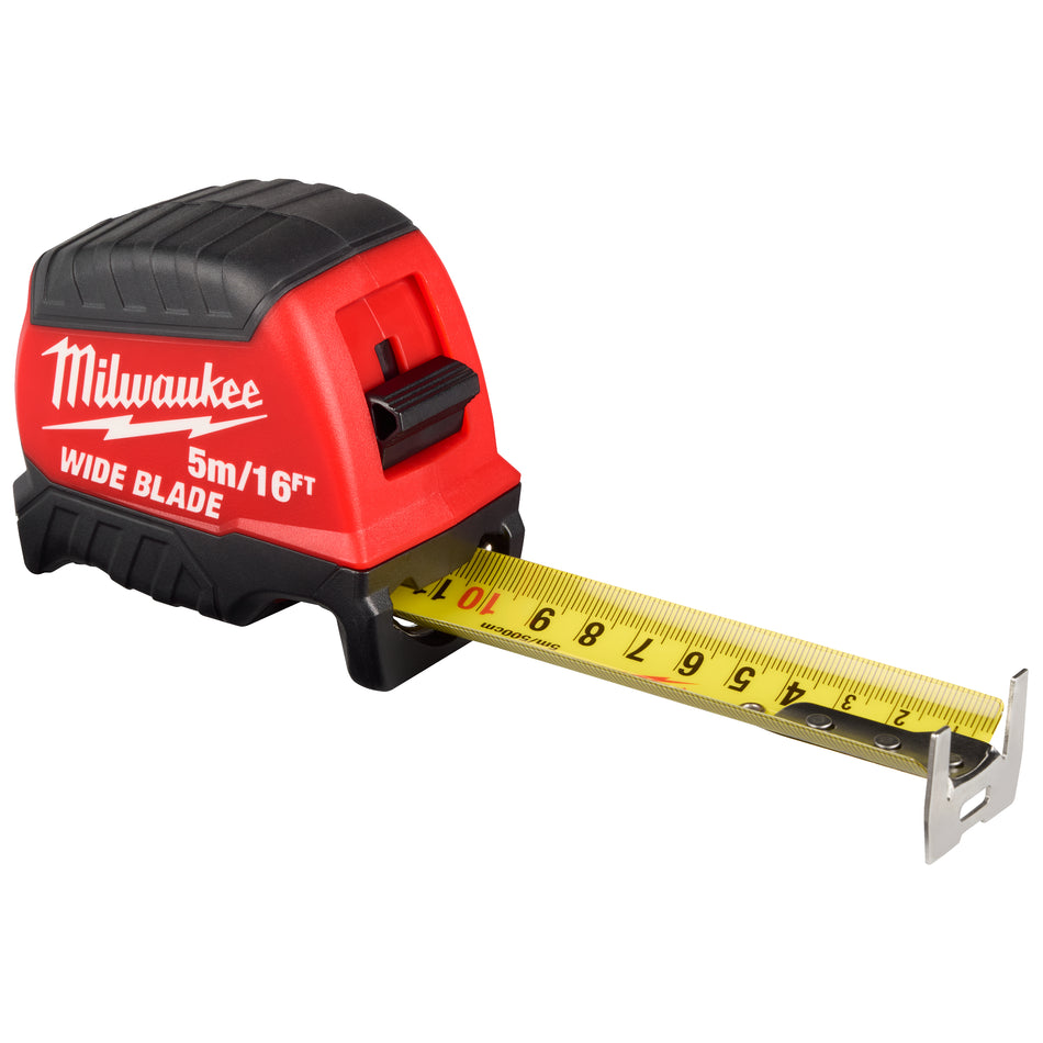 Milwaukee 48-22-1217, 5m/16ft Wide Blade Tape Measure