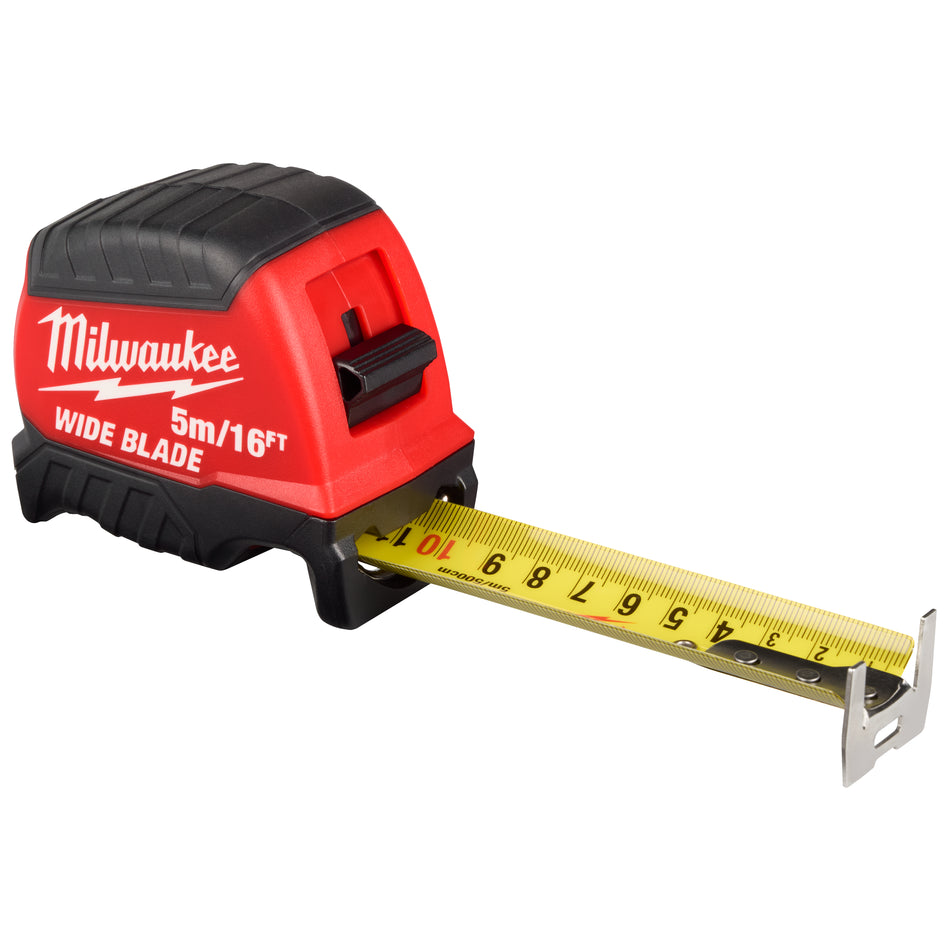 Milwaukee 48-22-1217, 5m/16ft Wide Blade Tape Measure