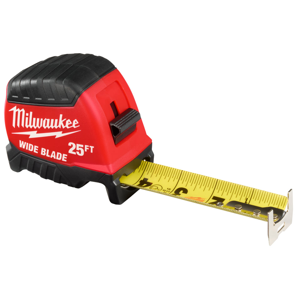 Milwaukee 48-22-1225, 25ft Wide Blade Tape Measure