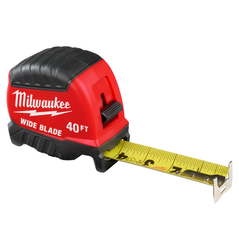 Milwaukee 48-22-1240, 40ft Wide Blade Tape Measure