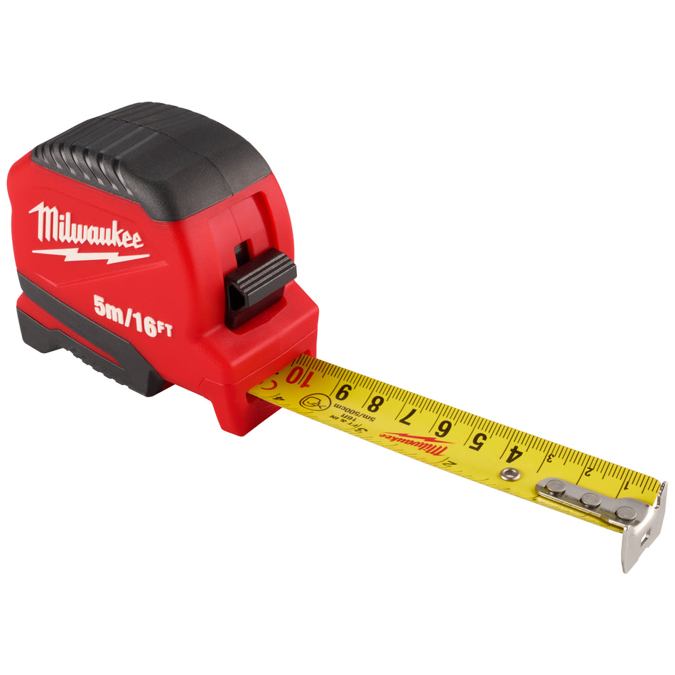Milwaukee 48-22-1717, 5m/16ft Compact Tape Measure