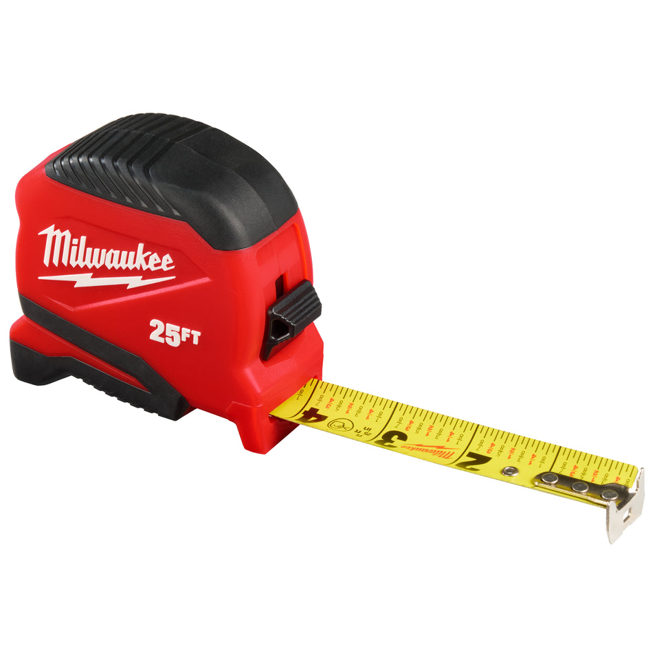 Milwaukee 48-22-1725, 25ft Compact Tape Measure