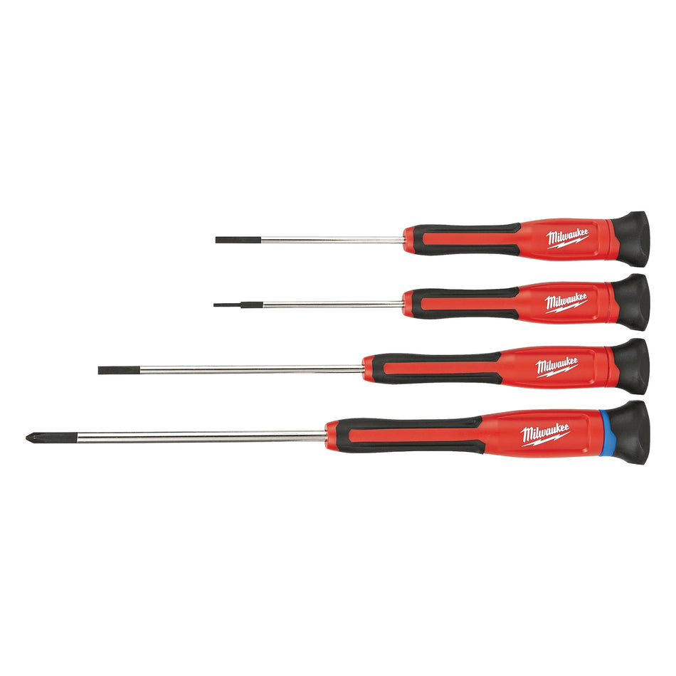 Milwaukee 48-22-2604, 4 pc Precision Screwdriver Set