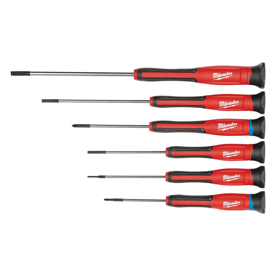 Milwaukee 48-22-2606, 6 pc Precision Drivers w/Case