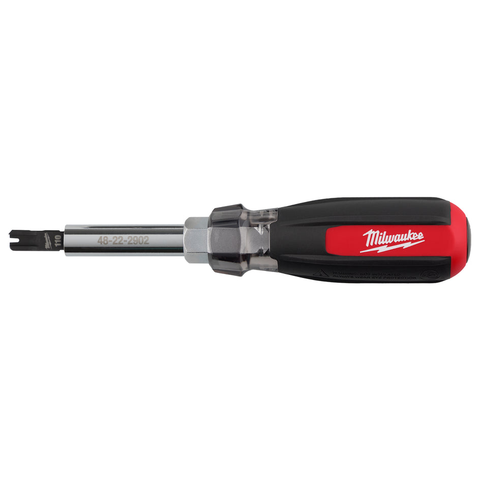 Milwaukee 48-22-2902, 9in1 Punchdown Multi-Bit Screwdriver