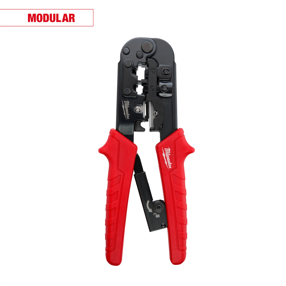 Milwaukee 48-22-3076, Ratcheting Modular Crimper & Stripper
