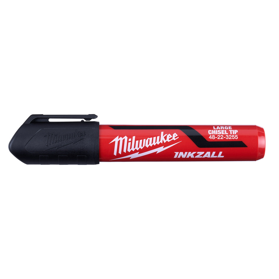 Milwaukee 48-22-3255, INKZALL Large Chisel Tip Black Marker