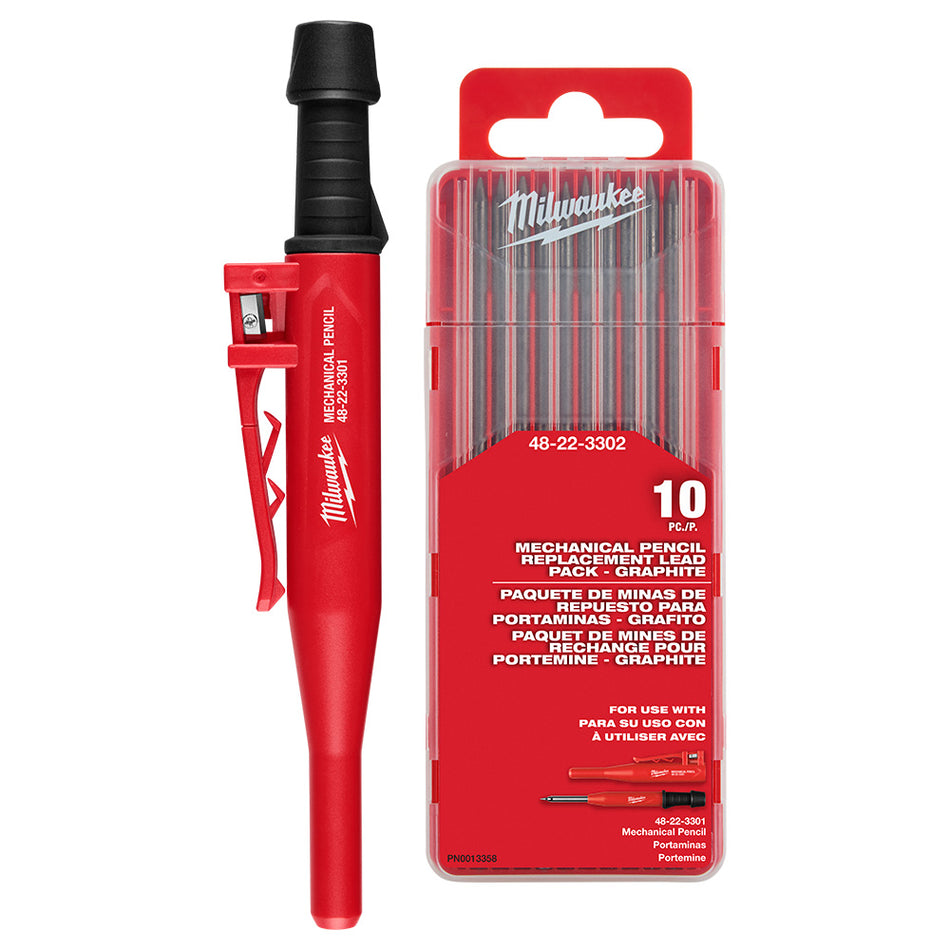 Milwaukee 48-22-3301, Mechanical Pencil with Lead Pack