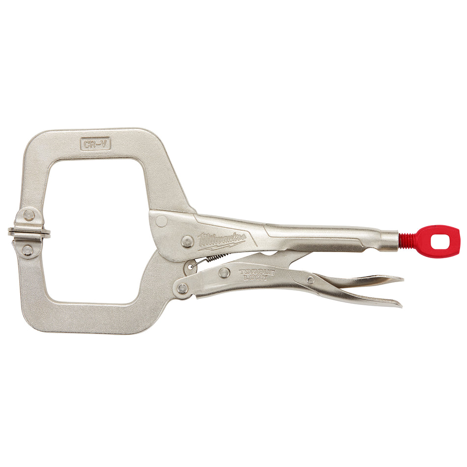 Milwaukee 48-22-3521, 11" TORQUE LOCK Locking C-Clamp Swivel Jaws