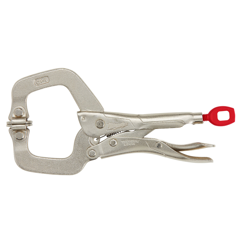 Milwaukee 48-22-3522, 6" TORQUE LOCK Locking C-Clamp Swivel Jaws