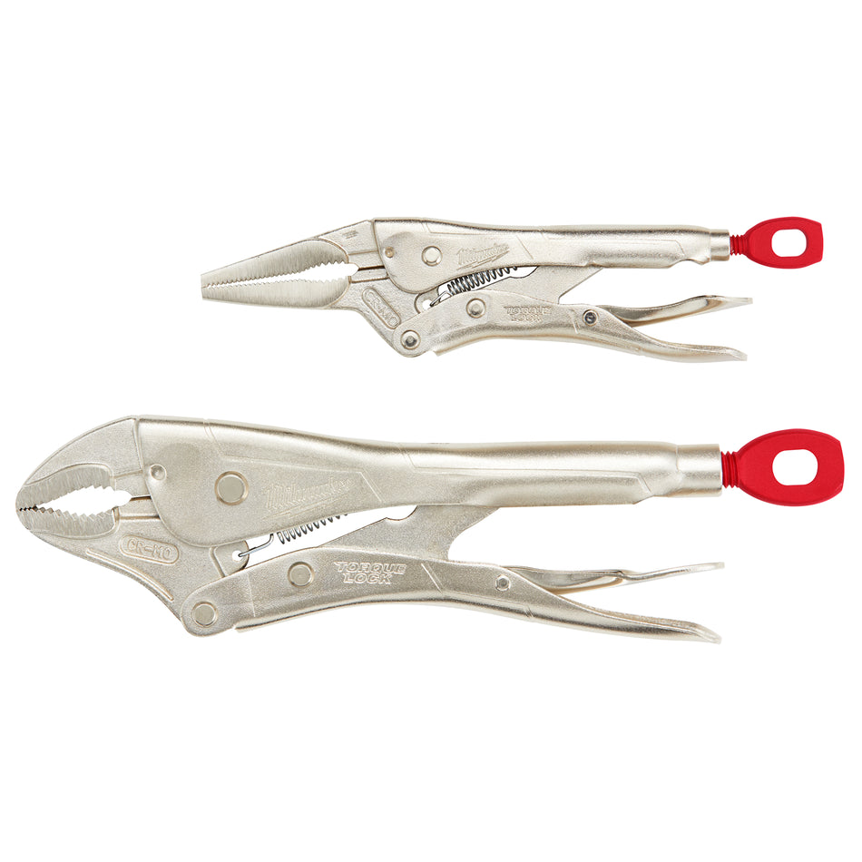 Milwaukee 48-22-3602, 2 pc Locking Pliers Set